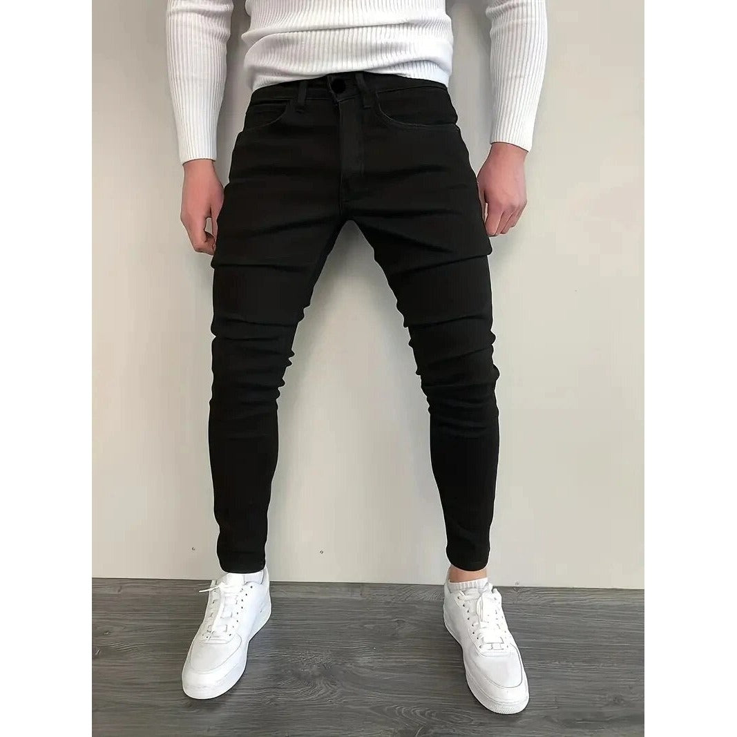 Jeansy Tom slim fit ze stretchem, cztery kolory