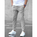 Spodnie codzienne slim fit z regulowanym pasem
