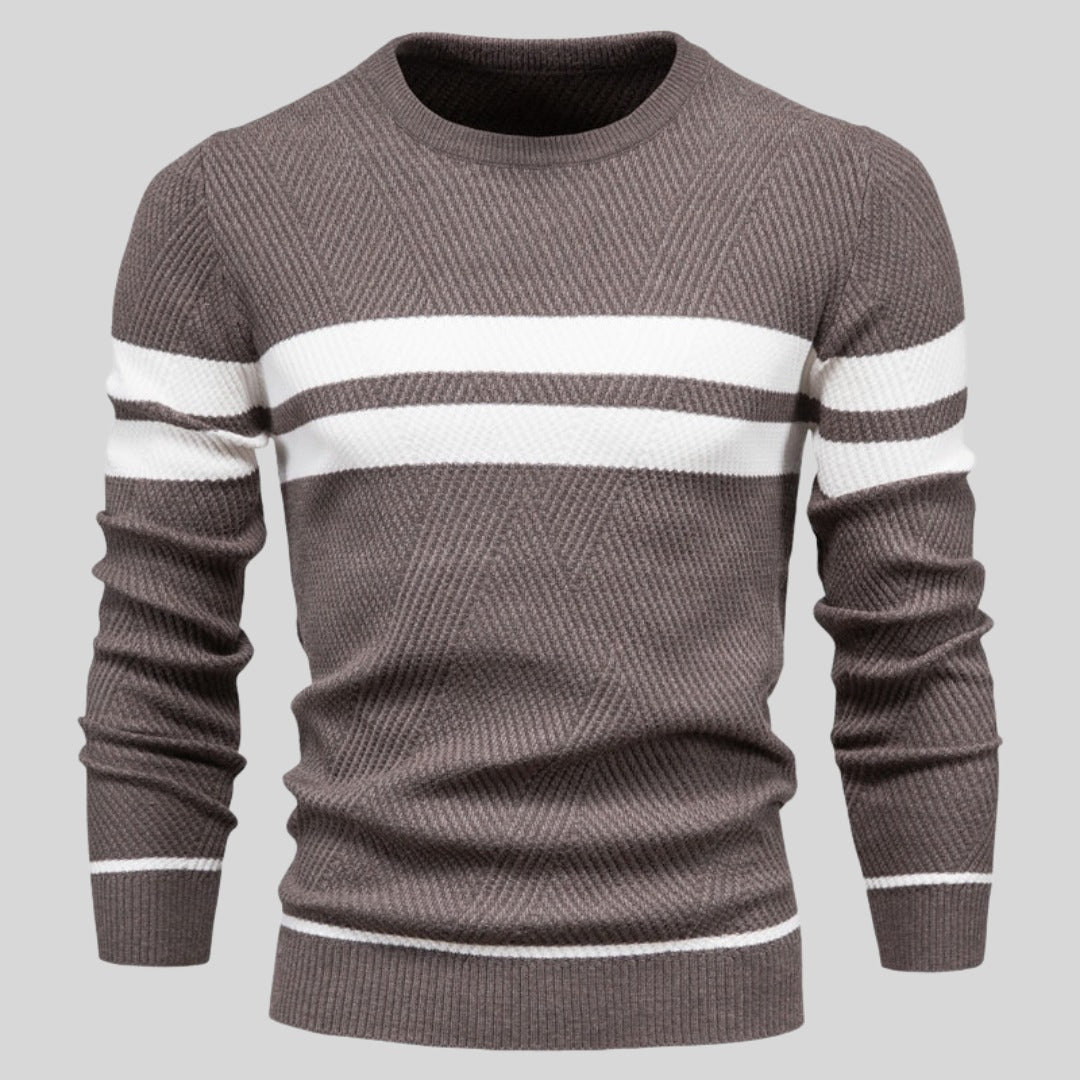Sweter Bruno z miękkiej mieszanki bawełny