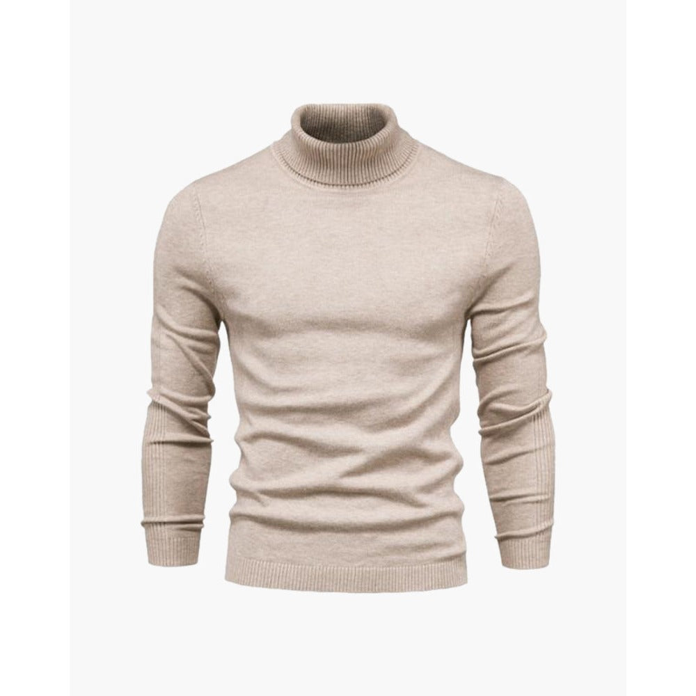Golf Cameron slim fit, cienka miękka dzianina