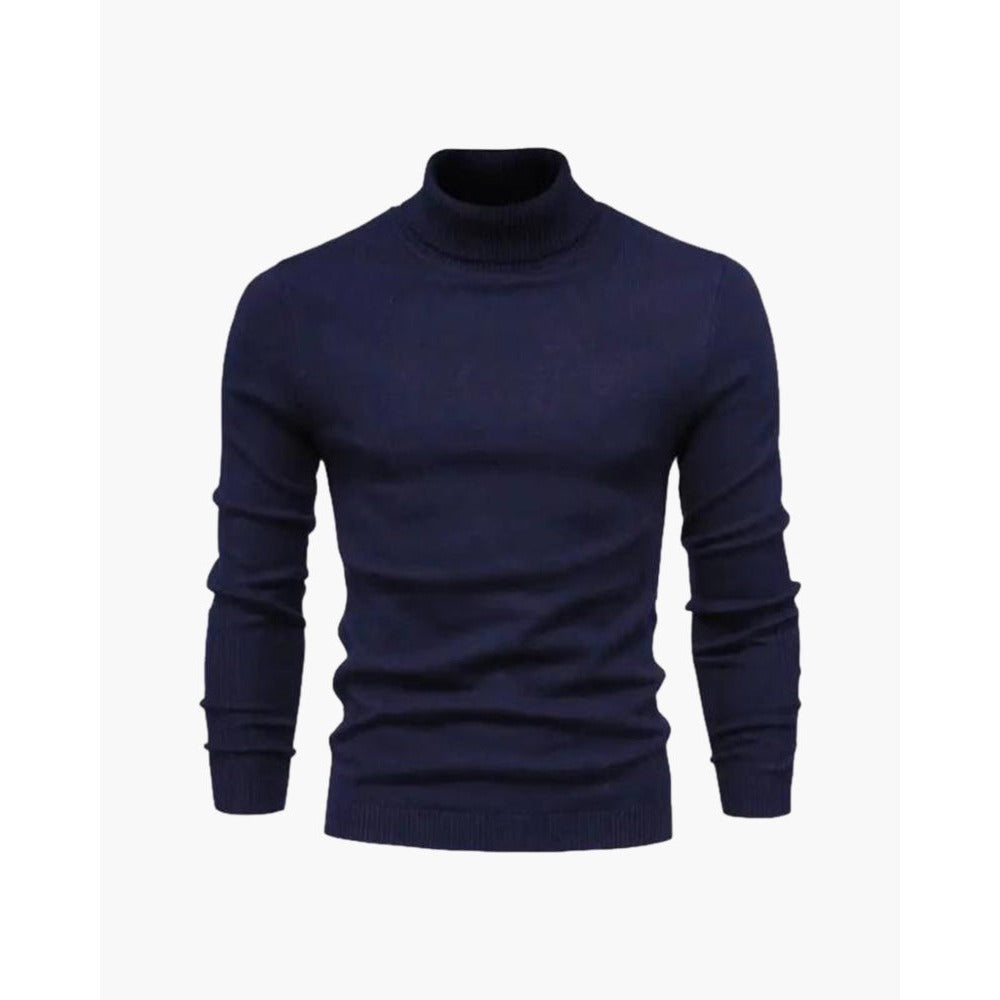 Golf Cameron slim fit, cienka miękka dzianina