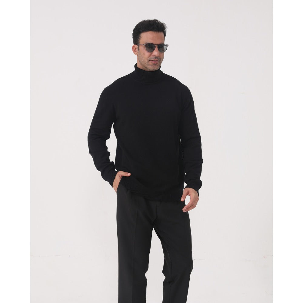 Golf Cameron slim fit, cienka miękka dzianina
