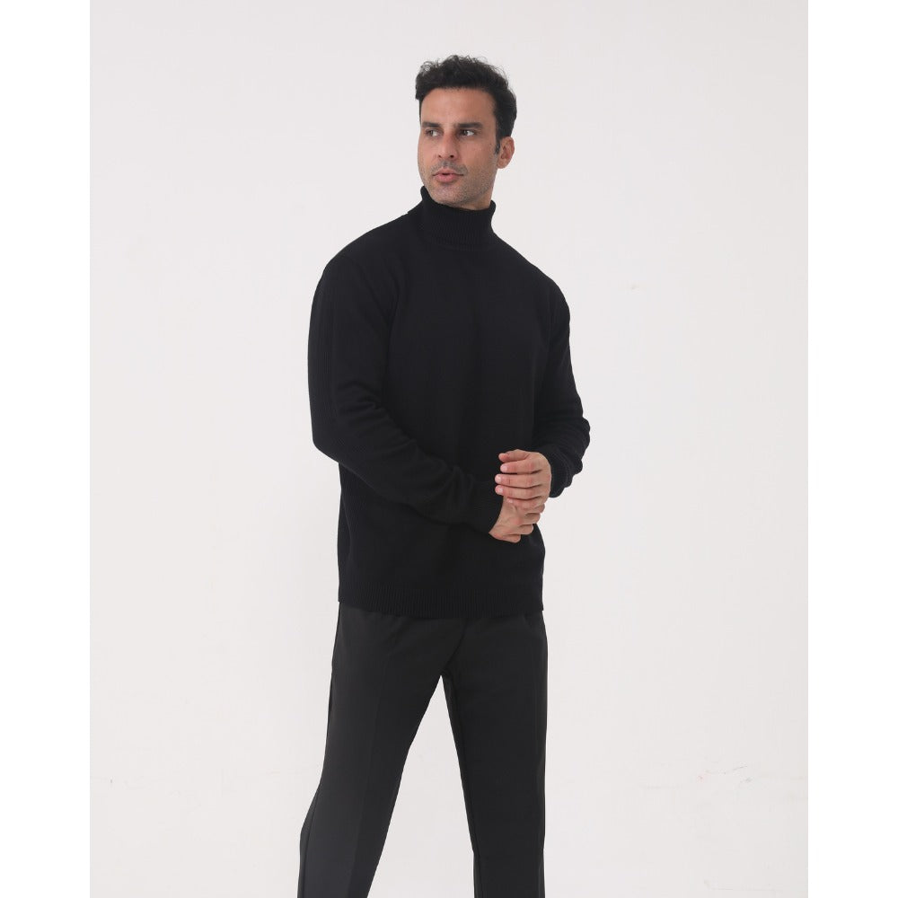 Golf Cameron slim fit, cienka miękka dzianina