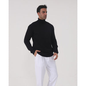 Golf Cameron slim fit, cienka miękka dzianina