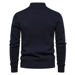 Sweter Steven z zamkiem przy kołnierzu