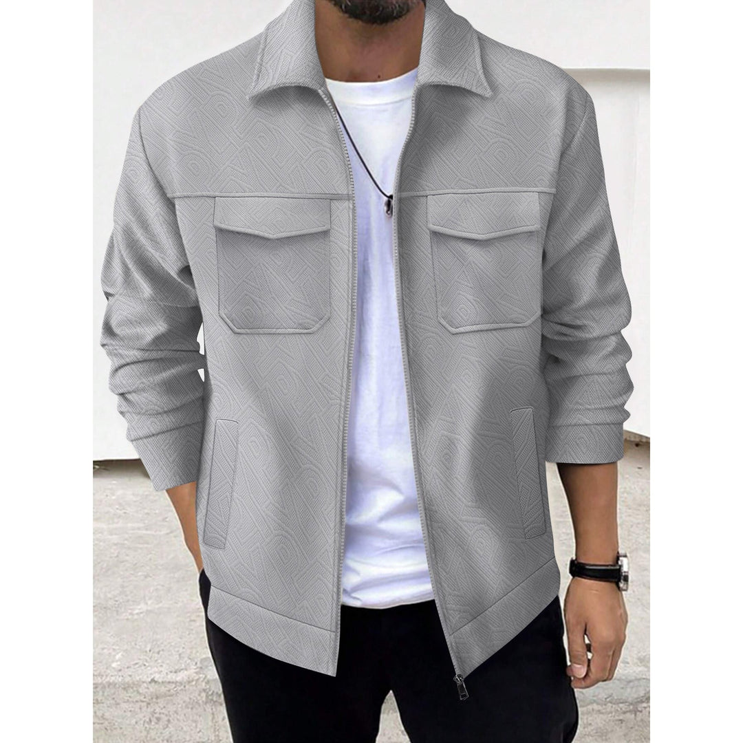 Kurtka Lucas w stylu business casual, jednolity kolor