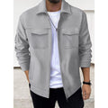 Kurtka Lucas w stylu business casual, jednolity kolor