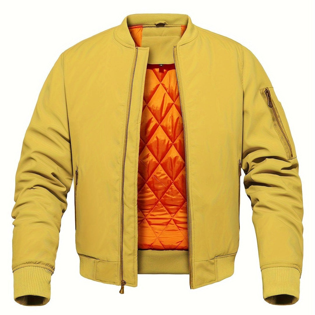 Kurtka oversize z zamkiem, minimalistyczny design