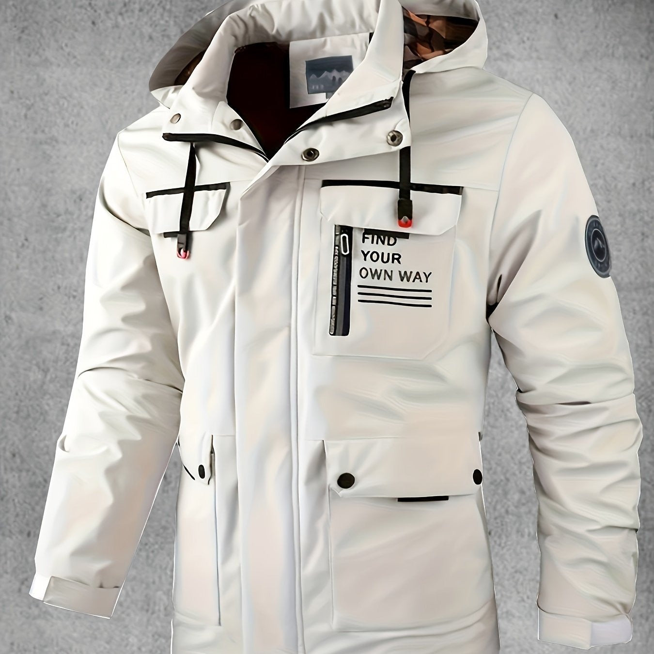 Kurtka softshell Thijs z kapturem, wodoodporna