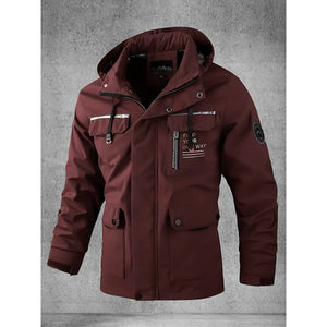 Kurtka softshell Thijs z kapturem, wodoodporna