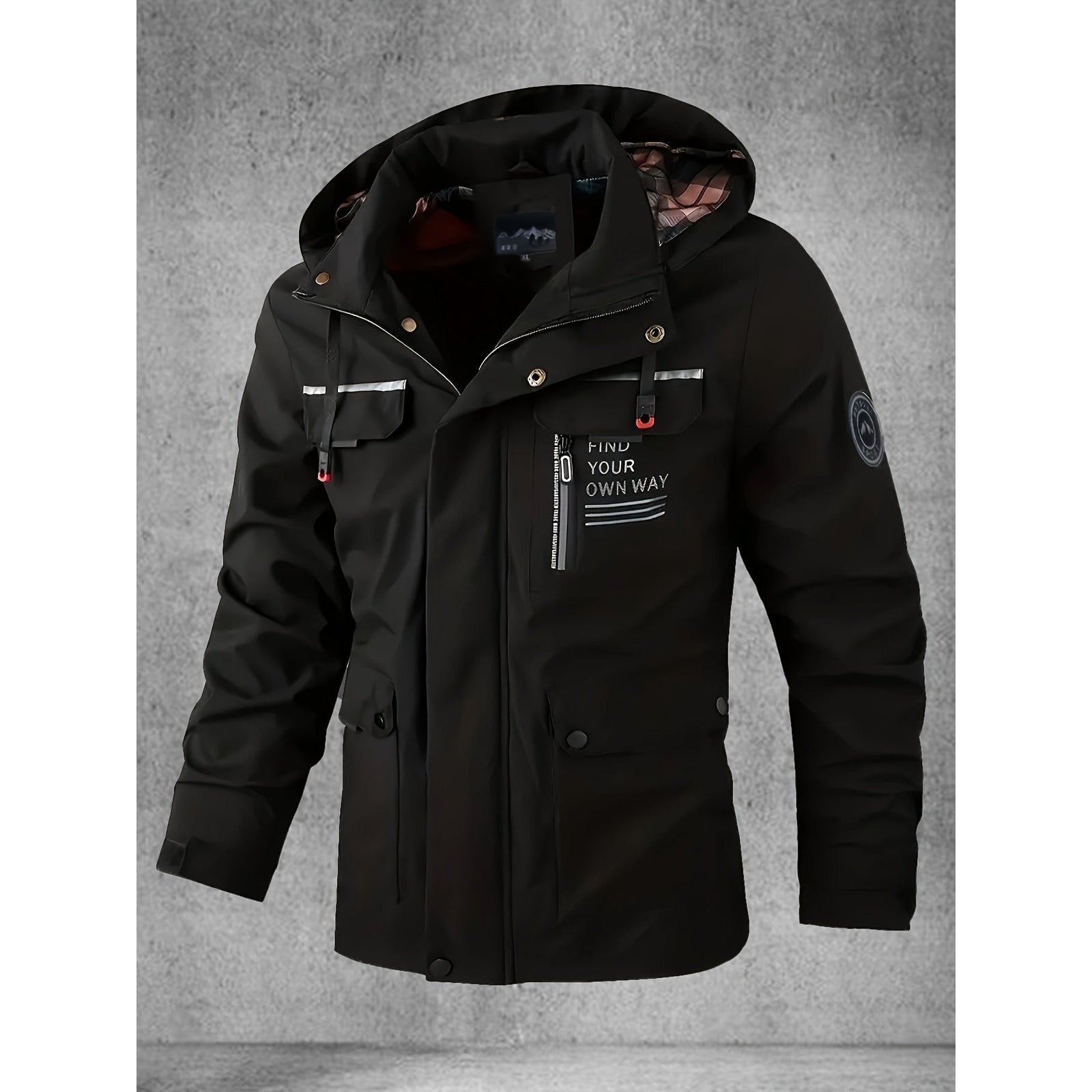Kurtka softshell Thijs z kapturem, wodoodporna