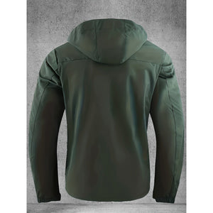 Kurtka softshell Thijs z kapturem, wodoodporna